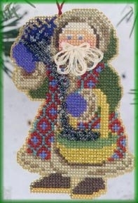 Northern Lights Santa