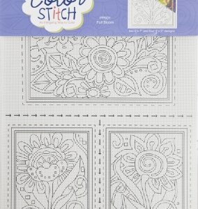 Full Bloom - Perforated Paper Color Stitch